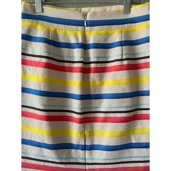 J. Crew‎ Striped Skirt - Picture 5 of 7